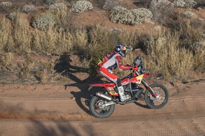 DANIEL SANDERS WINS SONORA RALLY STAGE THREE